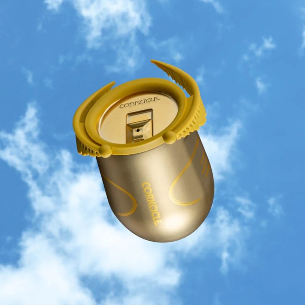 Harry Potter Golden Snitch Corkcicle Wine Tumbler